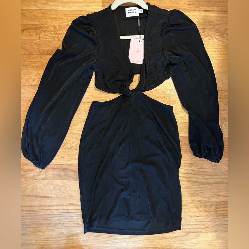 Hello Molly Black Dress